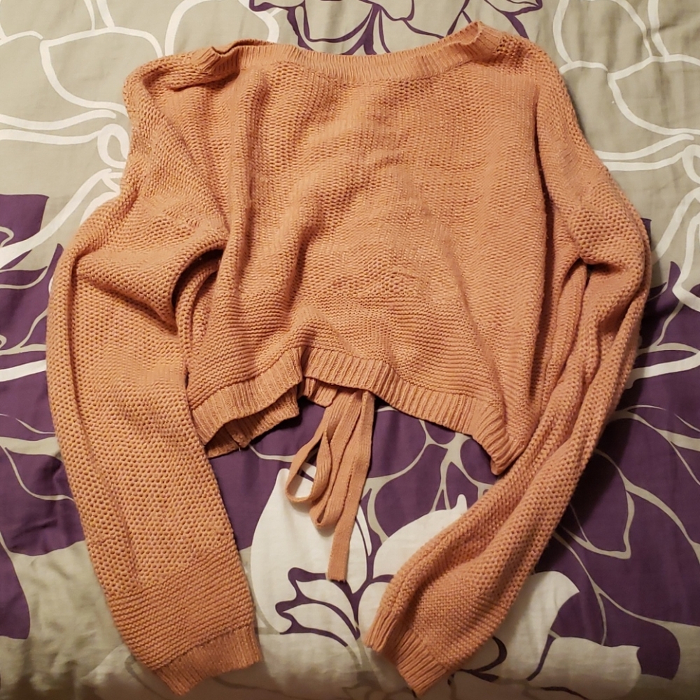 Cropped sweater